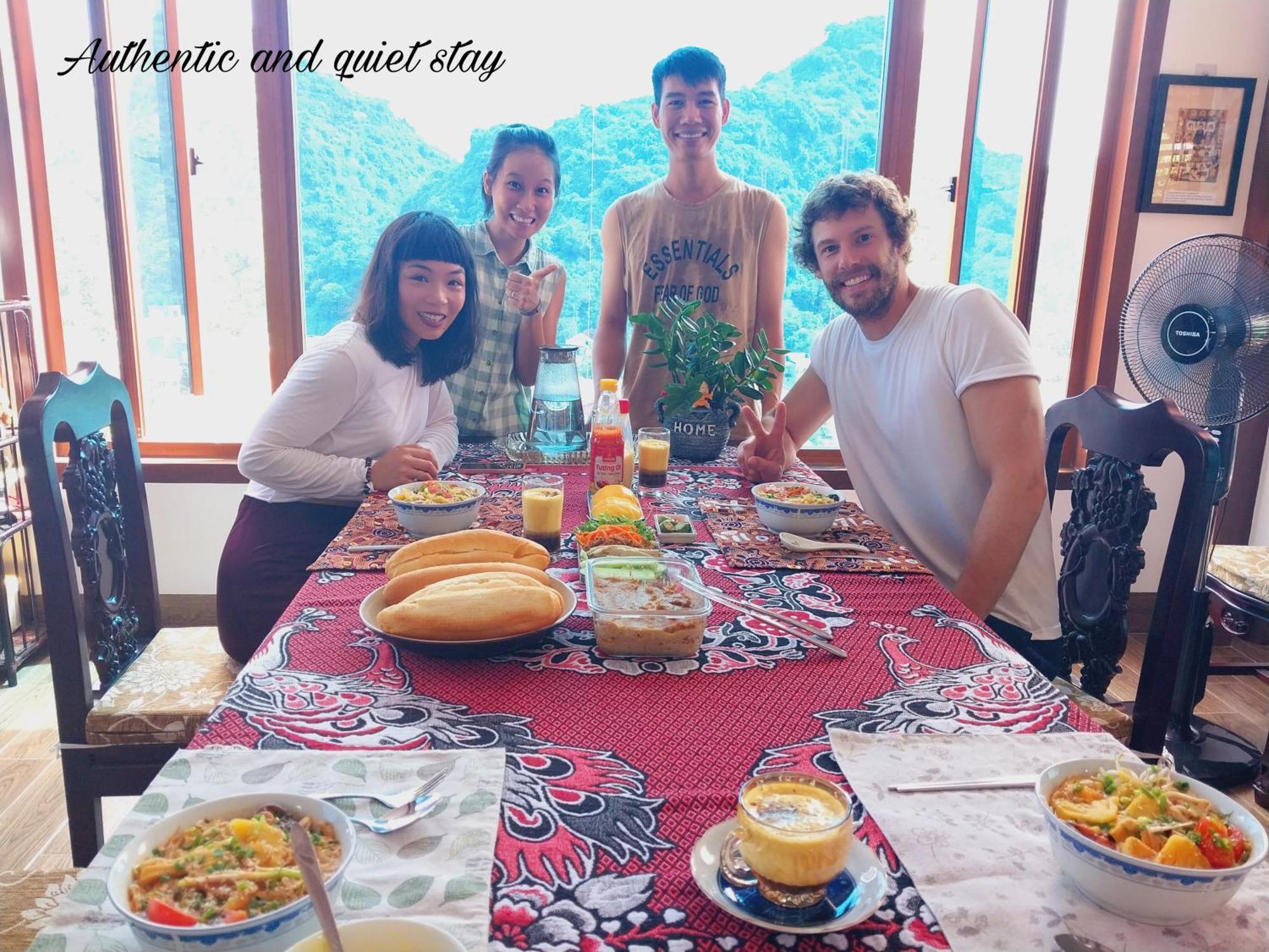 An Homestay-Vietnamese Vegetarian Breakfast Dong Khe Sau Exterior foto