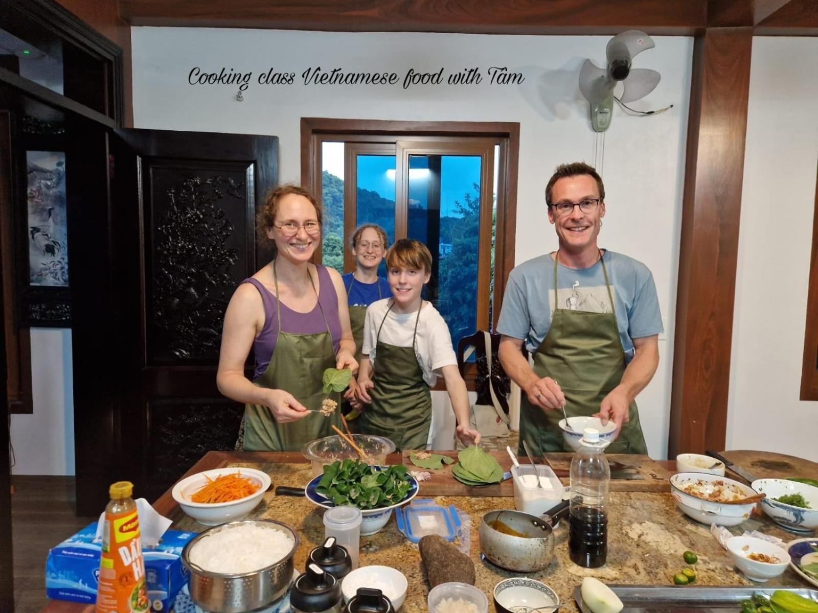 An Homestay-Vietnamese Vegetarian Breakfast Dong Khe Sau Exterior foto