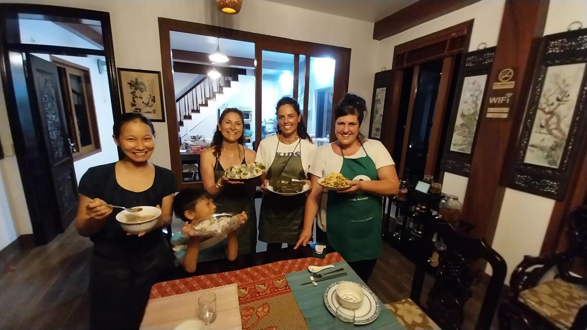 An Homestay-Vietnamese Vegetarian Breakfast Dong Khe Sau Exterior foto